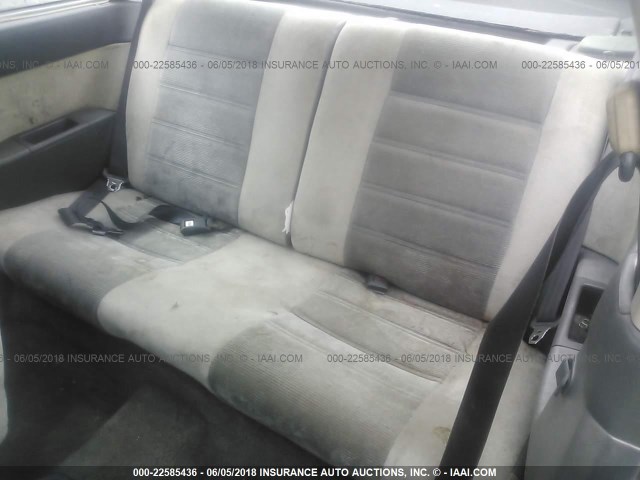 1HGCA5349HA039666 - 1987 HONDA ACCORD LXI GRAY photo 8