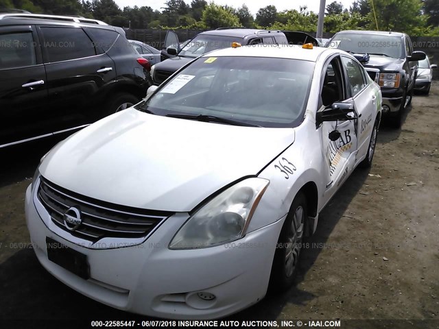 1N4CL2AP0BC185251 - 2011 NISSAN ALTIMA HYBRID WHITE photo 2