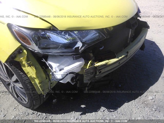 3HGGK5H89FM751184 - 2015 HONDA FIT EX/EXL YELLOW photo 6