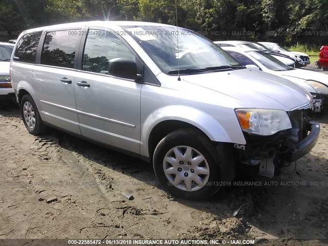 2A8HR44H98R831880 - 2008 CHRYSLER TOWN & COUNTRY LX SILVER photo 1