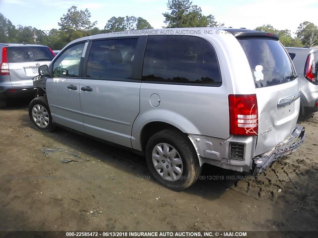 2A8HR44H98R831880 - 2008 CHRYSLER TOWN & COUNTRY LX SILVER photo 3