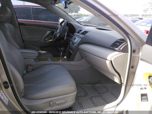 4T1BK46K17U509029 - 2007 TOYOTA CAMRY NEW GENERAT LE/XLE/SE BEIGE photo 5