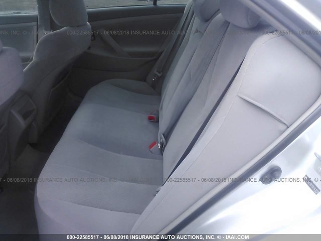 4T1BE46K19U341659 - 2009 TOYOTA CAMRY SE/LE/XLE 银色 照片 8