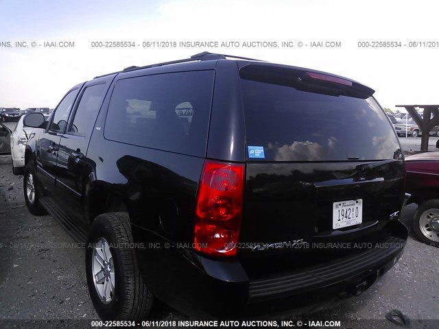 1GKS2KE75DR179551 - 2013 GMC YUKON XL K1500 SLT BLACK photo 3