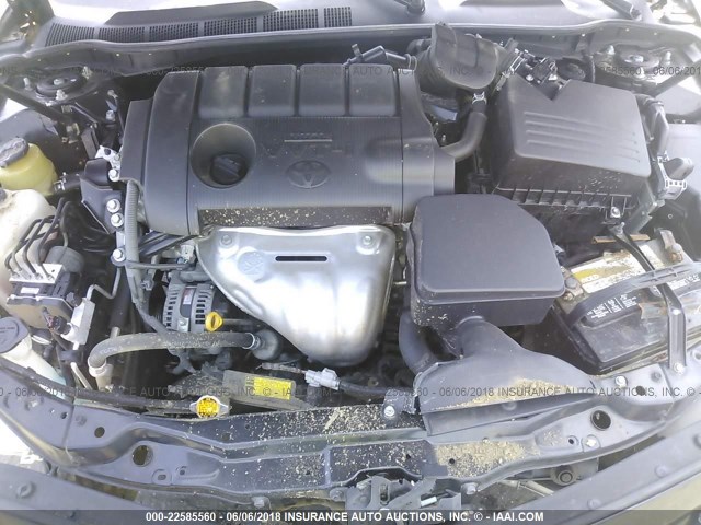 4T1BF3EK5BU210359 - 2011 TOYOTA CAMRY SE/LE/XLE შავი ფოტო 10