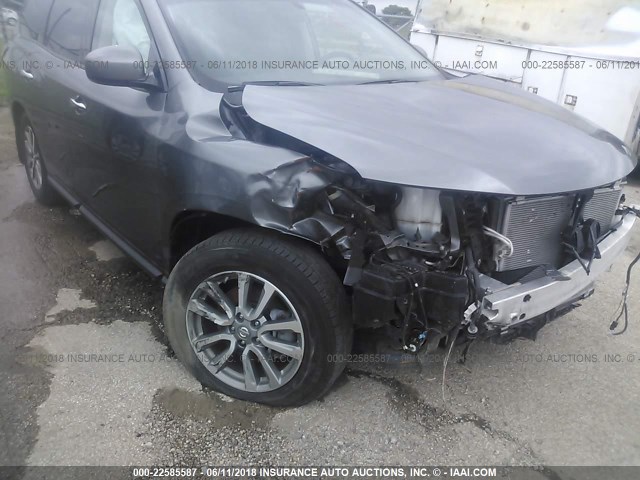 5N1AR2MN7GC651500 - 2016 NISSAN PATHFINDER S/SV/SL/PLATINUM 灰色 照片 6