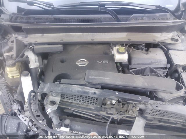 5N1AR2MN7GC651500 - 2016 NISSAN PATHFINDER S/SV/SL/PLATINUM 灰色 照片 9