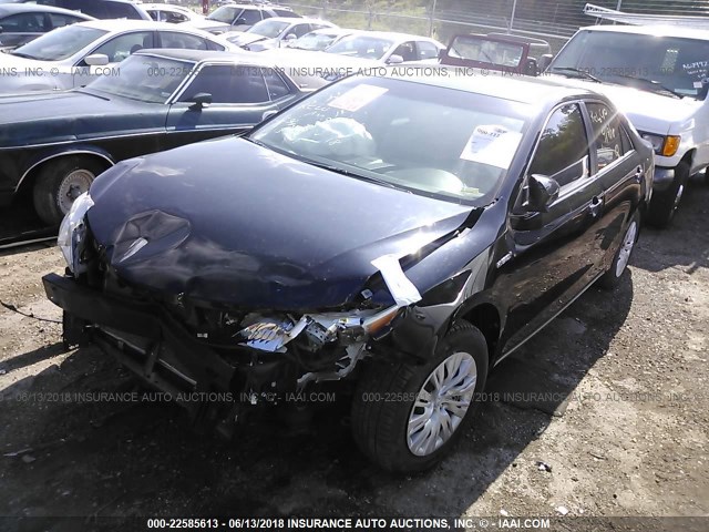 4T1BD1FK8CU061777 - 2012 TOYOTA CAMRY HYBRID/LE/XLE 黑色 照片 2