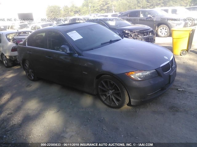 WBAVD33566KL51508 - 2006 BMW 330 XI GRAY photo 1