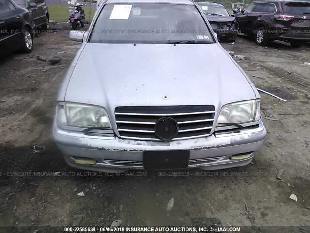 WDBHA29G9WF681999 - 1998 MERCEDES-BENZ C 280 SILVER photo 6