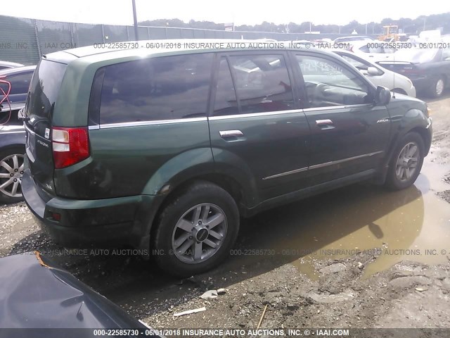 4S2DF58X524608451 - 2002 ISUZU AXIOM XS Yaşıl foto 4