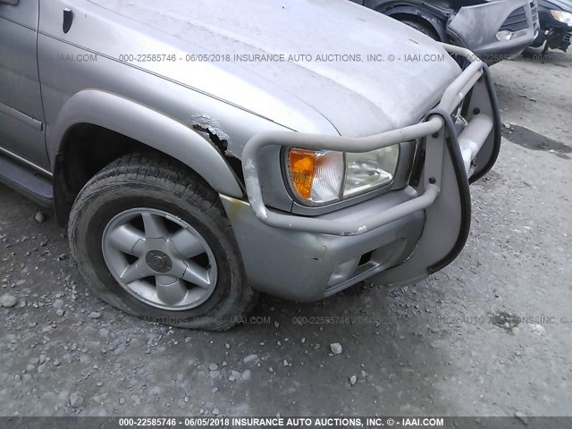 JN8AR07Y1YW395406 - 2000 NISSAN PATHFINDER LE/SE/XE SILVER photo 6