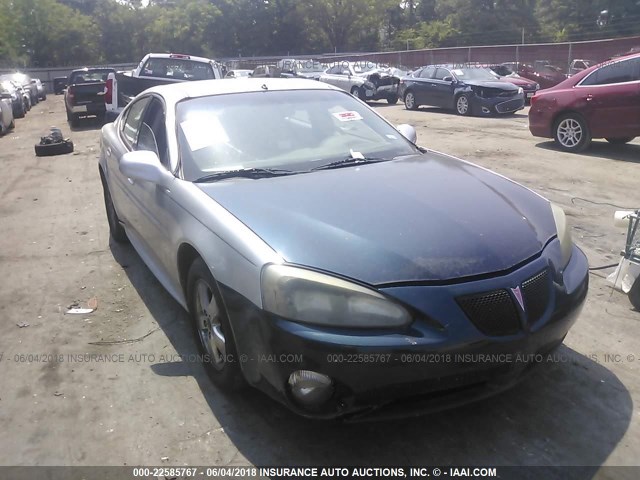 2G2WP522551289541 - 2005 PONTIAC GRAND PRIX SILVER photo 1