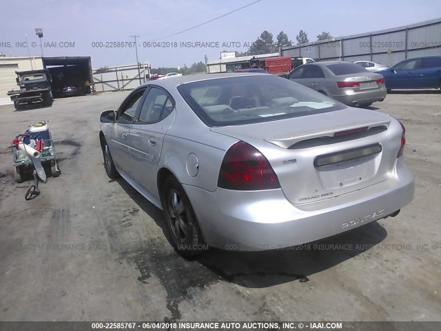 2G2WP522551289541 - 2005 PONTIAC GRAND PRIX SILVER photo 3