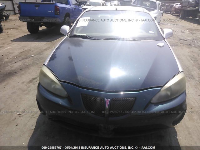 2G2WP522551289541 - 2005 PONTIAC GRAND PRIX SILVER photo 6