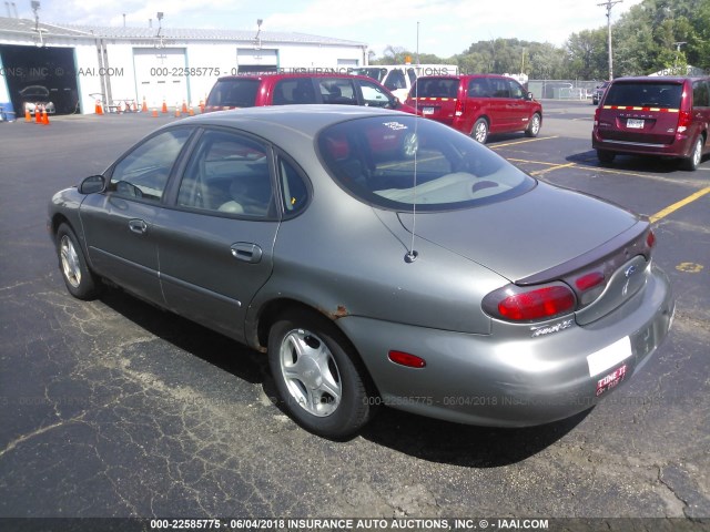 1FAFP53S7XA292921 - 1999 FORD TAURUS SE/COMFORT/SPORT GRAY photo 3