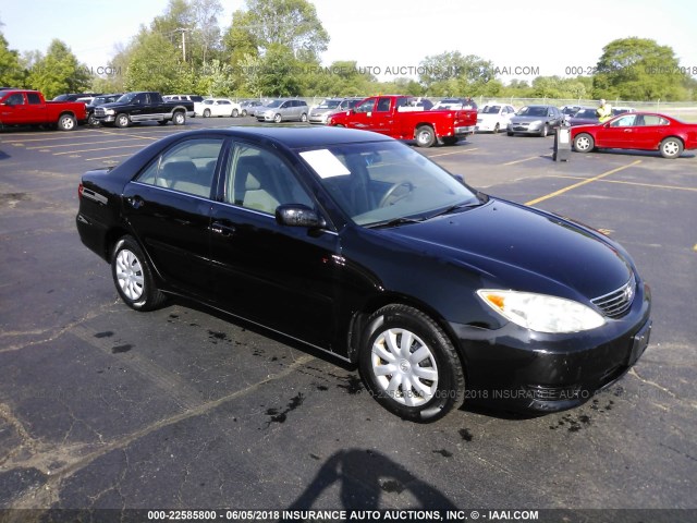 4T1BE32K76U133135 - 2006 TOYOTA CAMRY LE/XLE/SE BLACK photo 1