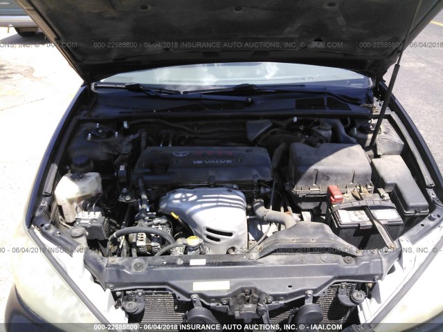 4T1BE32K76U133135 - 2006 TOYOTA CAMRY LE/XLE/SE BLACK photo 10