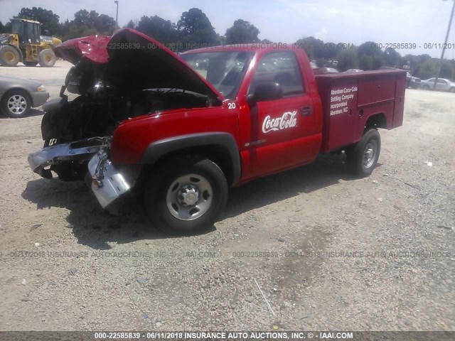 1GBHC24U76E111969 - 2006 CHEVROLET SILVERADO C2500 HEAVY DUTY RED photo 2