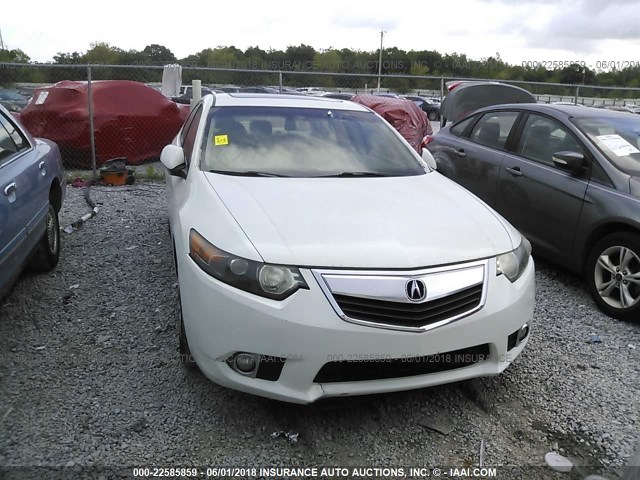 JH4CU2F6XCC024056 - 2012 ACURA TSX TECH WHITE photo 6