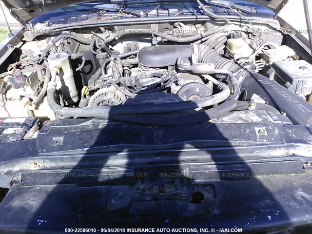 1GKDT13W912136183 - 2001 GMC JIMMY Gris photo 10