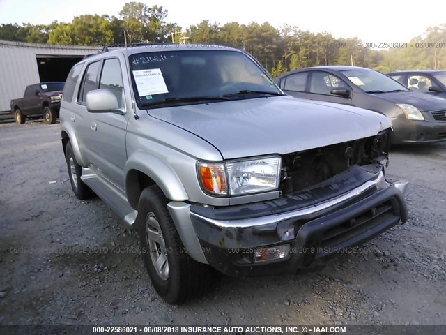 JT3HN86R5Y0314302 - 2000 TOYOTA 4RUNNER SR5 SILVER photo 1