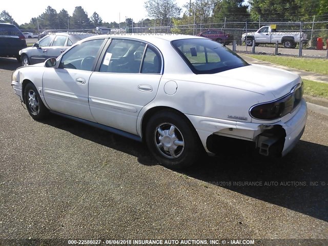 1G4HR54K31U167640 - 2001 BUICK LESABRE LIMITED WHITE photo 3