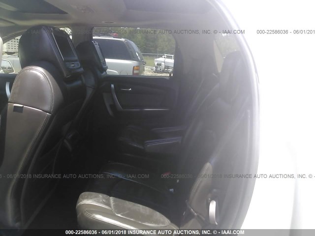 1GKER23D79J117835 - 2009 GMC ACADIA SLT-1 Білий фото 8