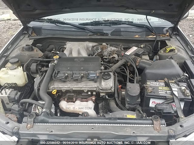 4T1BF22K0YU093247 - 2000 TOYOTA CAMRY LE/XLE رمادي صورة 10