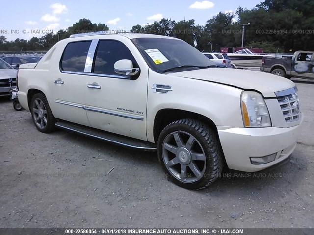 3GYFK62877G265363 - 2007 CADILLAC ESCALADE EXT WHITE photo 1