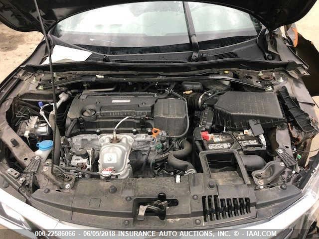 1HGCR2F52HA196774 - 2017 HONDA ACCORD SPORT Қара фото 10