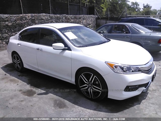 1HGCR2F5XHA068461 - 2017 HONDA ACCORD SPORT 白色 照片 1