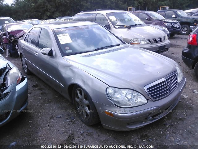 WDBNG84J15A443082 - 2005 MERCEDES-BENZ S 500 4MATIC GRAY photo 1