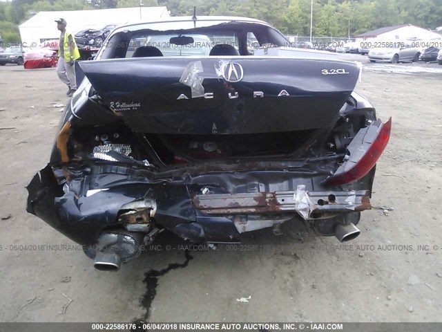 19UYA42573A013635 - 2003 ACURA 3.2CL BLACK photo 6