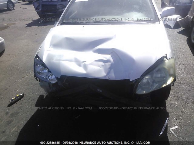 1NXBR32E83Z066314 - 2003 TOYOTA COROLLA CE/LE/S SILVER photo 6