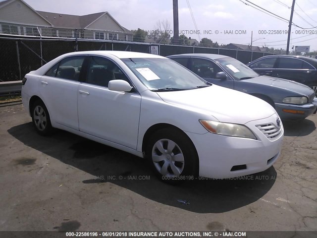 4T1BE46K09U814645 - 2009 TOYOTA CAMRY SE/LE/XLE WHITE photo 1