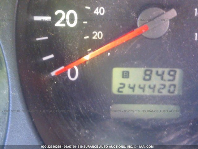 JF1SG656X3H755611 - 2003 SUBARU FORESTER 2.5XS Қызыл фото 7