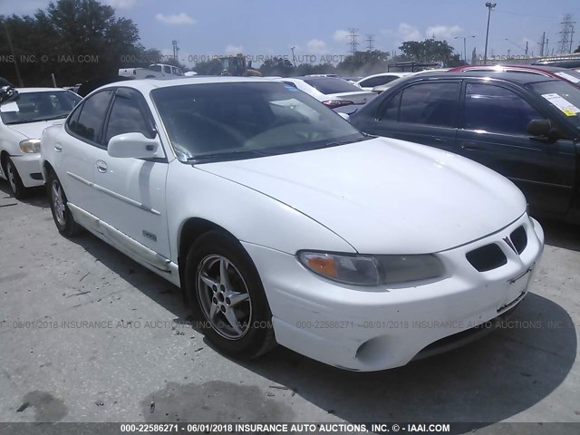 1G2WR5210YF338319 - 2000 PONTIAC GRAND PRIX GTP თეთრი ფოტო 1