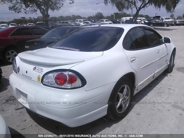 1G2WR5210YF338319 - 2000 PONTIAC GRAND PRIX GTP თეთრი ფოტო 4
