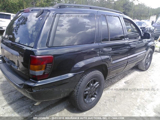 1J4GX48S24C369237 - 2004 JEEP GRAND CHEROKEE LAREDO/COLUMBIA/FREEDOM 黑色 照片 4