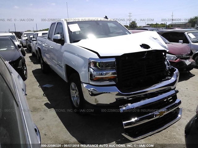 1GCRCREC4JZ310722 - 2018 CHEVROLET SILVERADO C1500 LT WHITE photo 1