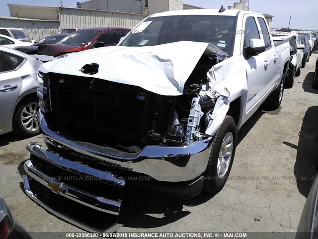 1GCRCREC4JZ310722 - 2018 CHEVROLET SILVERADO C1500 LT Weiß Foto 2