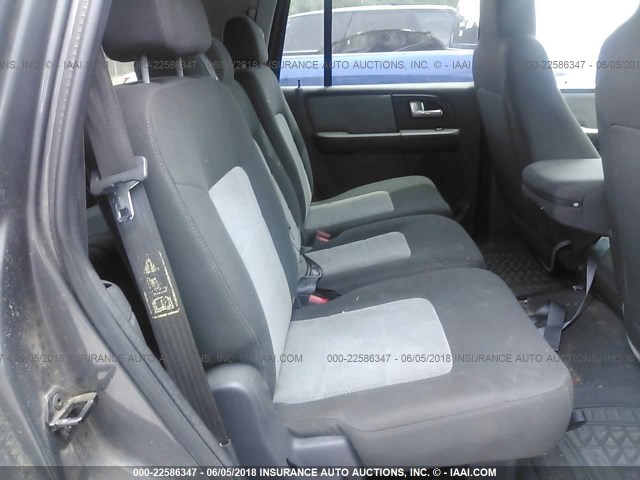 1FMPU15L63LA61847 - 2003 FORD EXPEDITION XLT GRAY photo 8