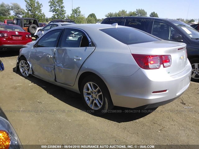 1G11C5SL8EF253192 - 2014 CHEVROLET MALIBU 1LT SILVER photo 3
