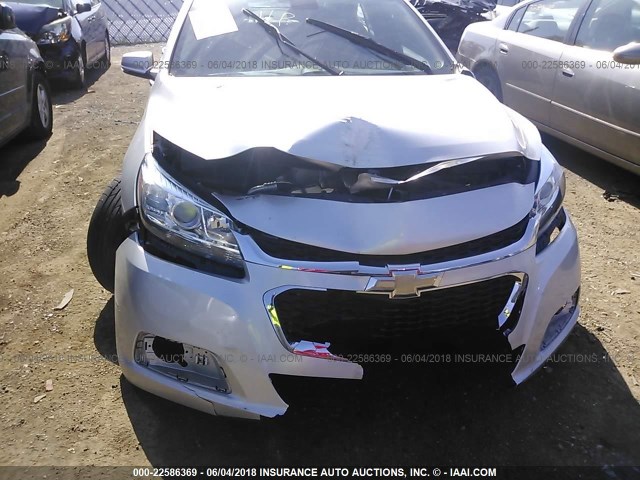 1G11C5SL8EF253192 - 2014 CHEVROLET MALIBU 1LT SILVER photo 6