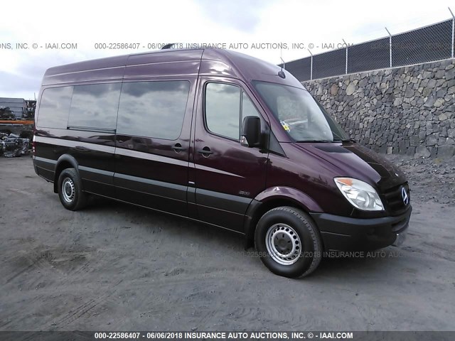 WDZPE8CC0D5732156 - 2013 MERCEDES-BENZ SPRINTER 2500 MAROON photo 1