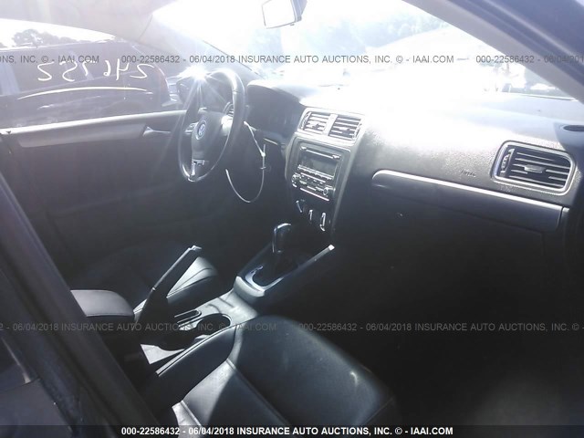 3VWLL7AJ2DM370029 - 2013 VOLKSWAGEN JETTA TDI GRAY photo 5