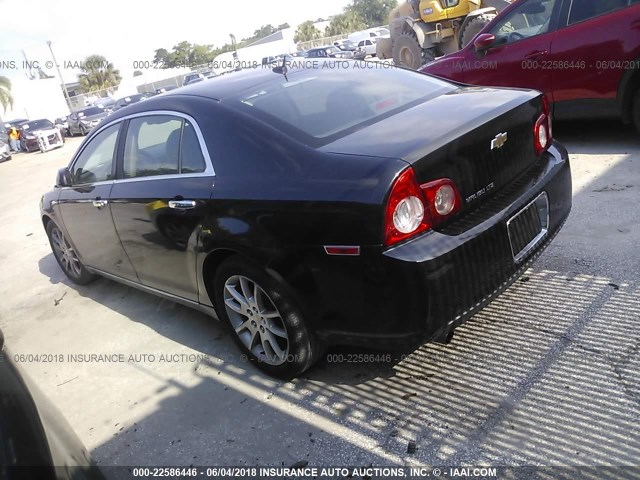 1G1ZE5E18BF391690 - 2011 CHEVROLET MALIBU LTZ 黑色 照片 3