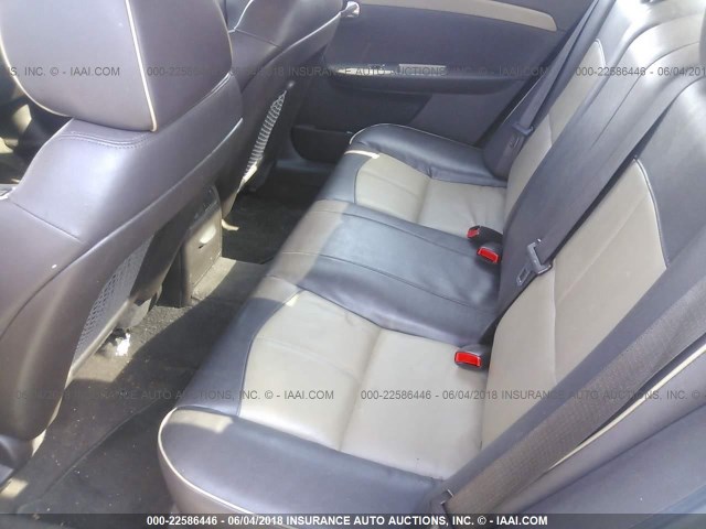 1G1ZE5E18BF391690 - 2011 CHEVROLET MALIBU LTZ 黑色 照片 8