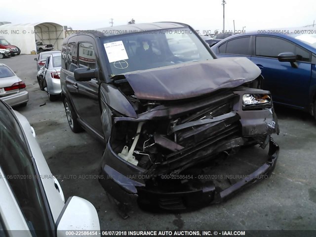 5J6YH18928L007055 - 2008 HONDA ELEMENT SC PURPLE photo 1